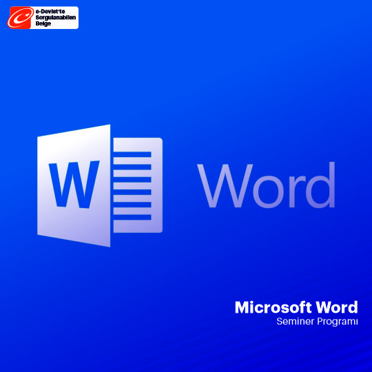 Microsoft Word Eğitimi Sertifikası