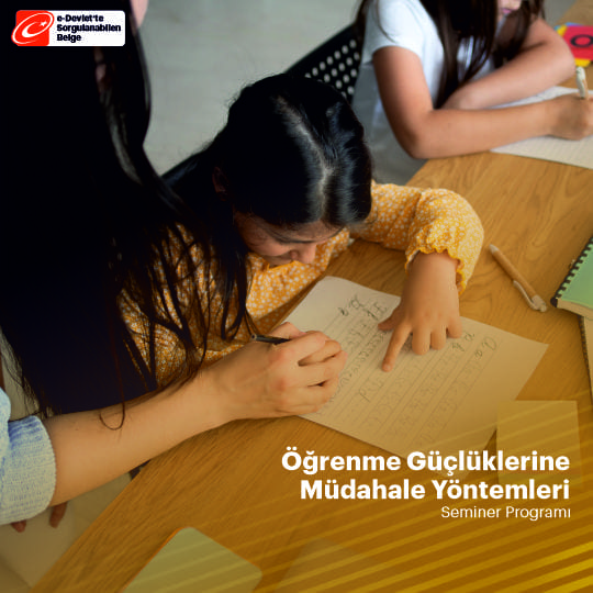 Öğrenme Güçlüklerine Müdahale Yöntemleri Semineri