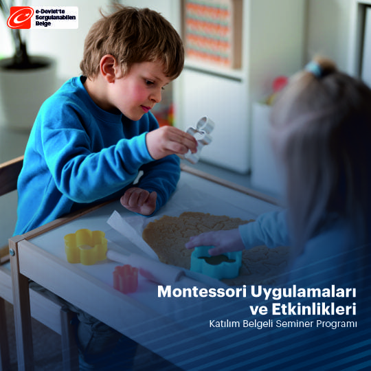 Montessori Uygulamaları ve Etkinlikleri Semineri