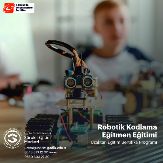 Robotik Kodlama Sertifikalı Eğitim Programı (Uygulayıcı Belge)