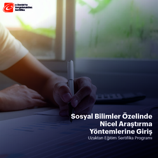 Sosyal Bilimlerde Nicel Araştırma Yöntemlerine Giriş