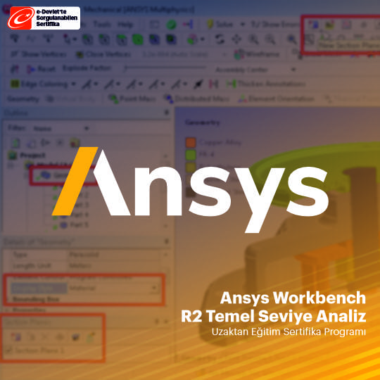 Ansys Workbench Eğitimi 2020 R2 Temel Seviye Analiz Sertifika Programı